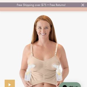 Kindred Bravely sublime pumping bra in beige
